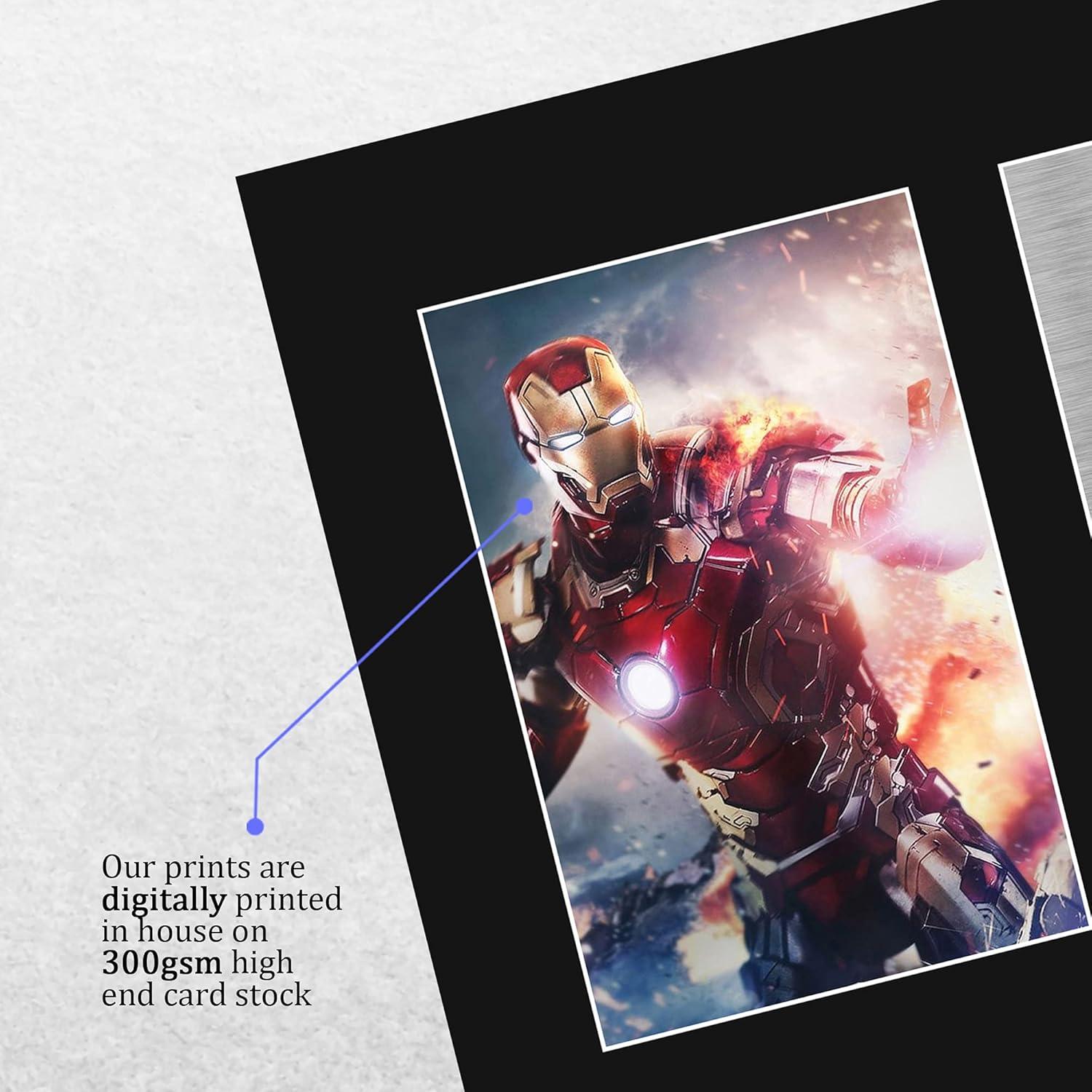 Foto firmada Robert Downey Jr. como Iron Man - HWC Trading