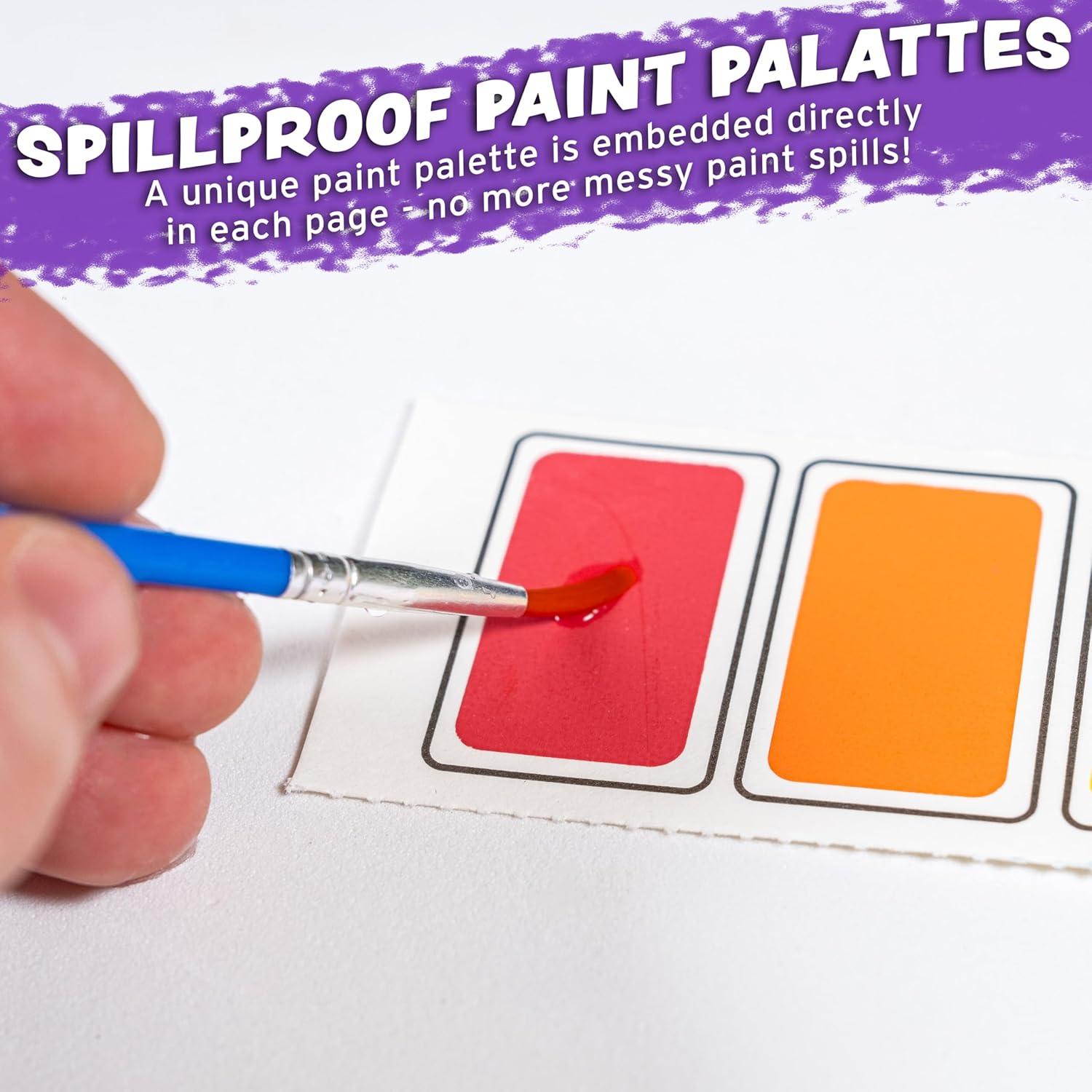 Libros para Pintar con Agua Imagination Works - Set de 3