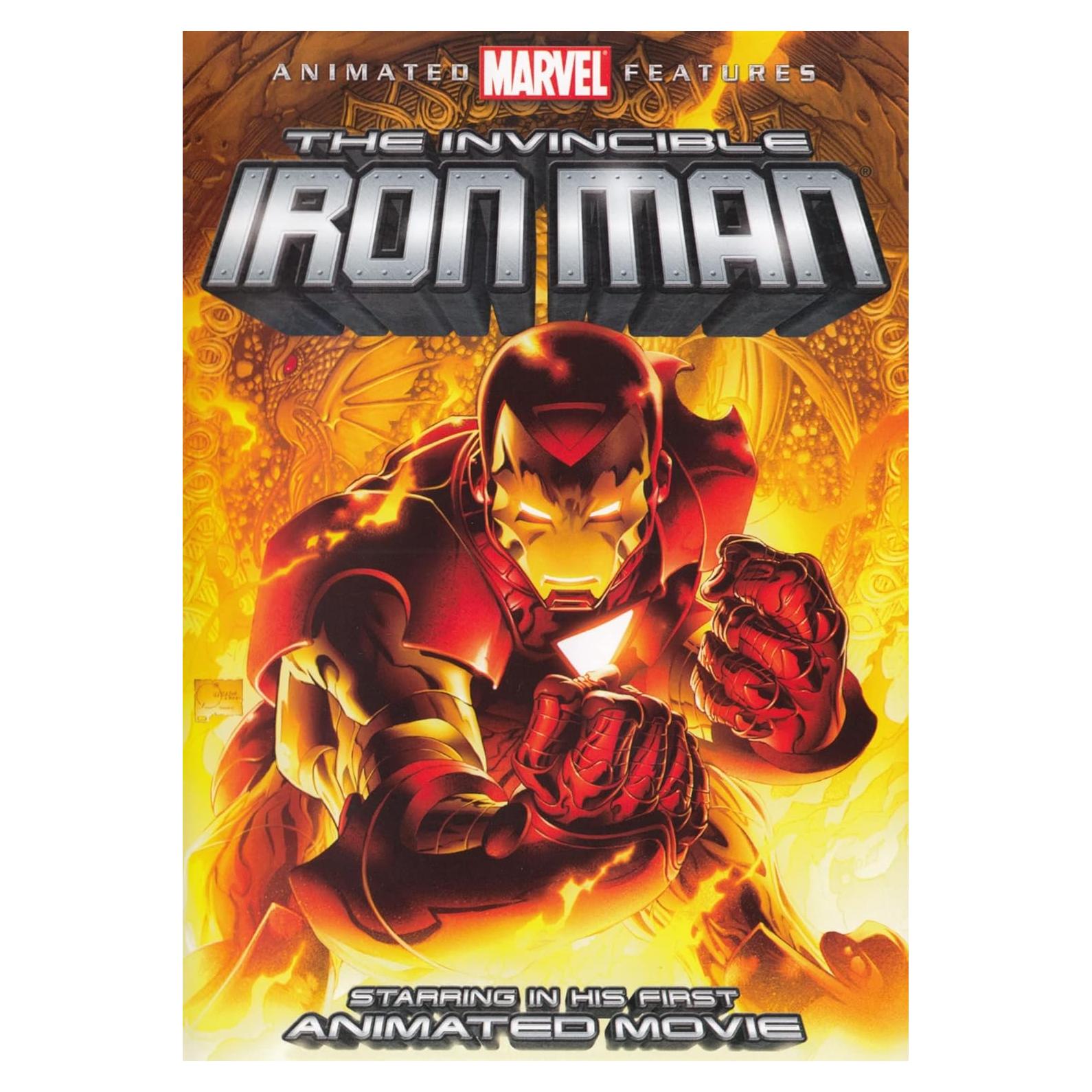 Película DVD Hombre de Hierro Invencible - 83 min - PG