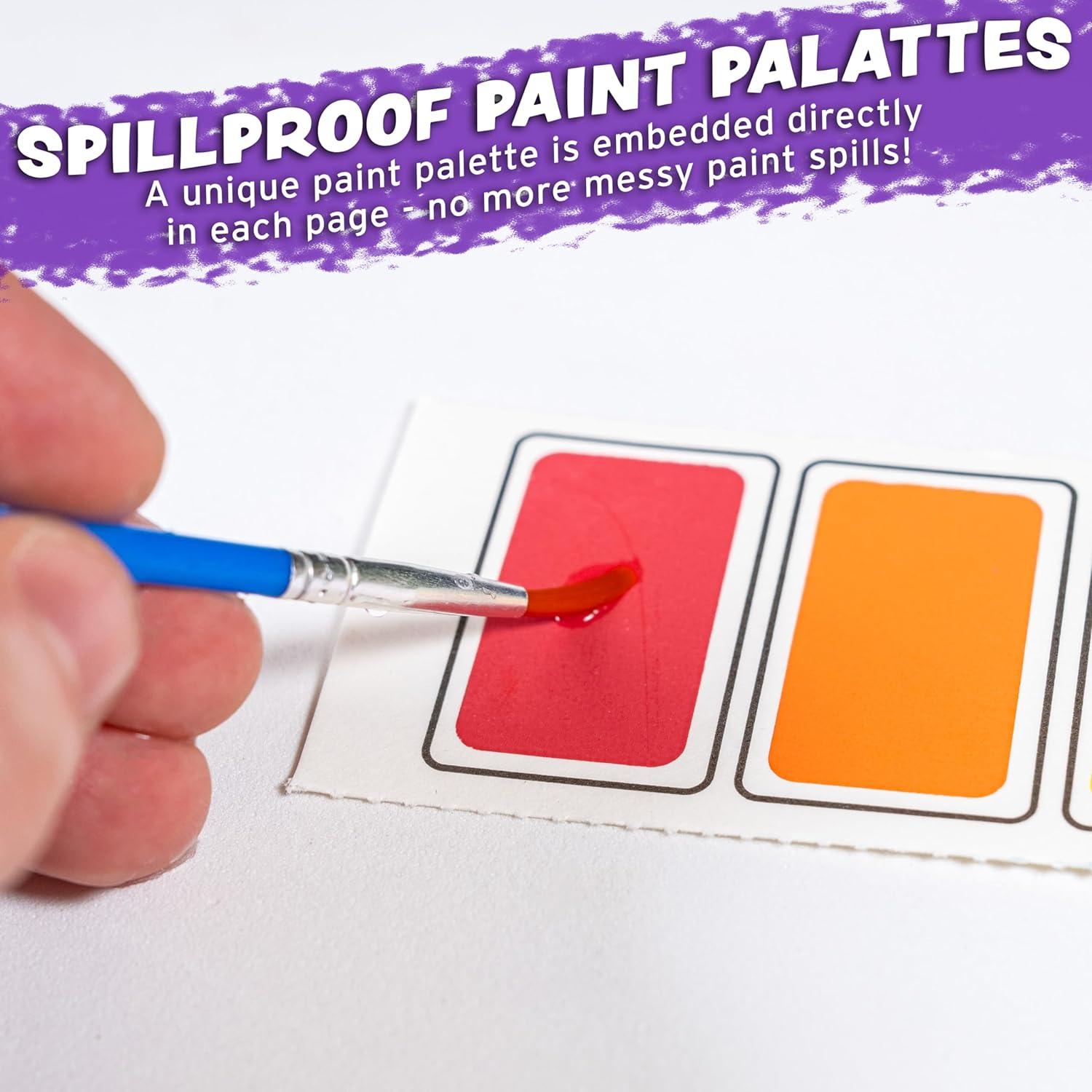 Libros para Pintar con Agua Imagination Works - Set de 3