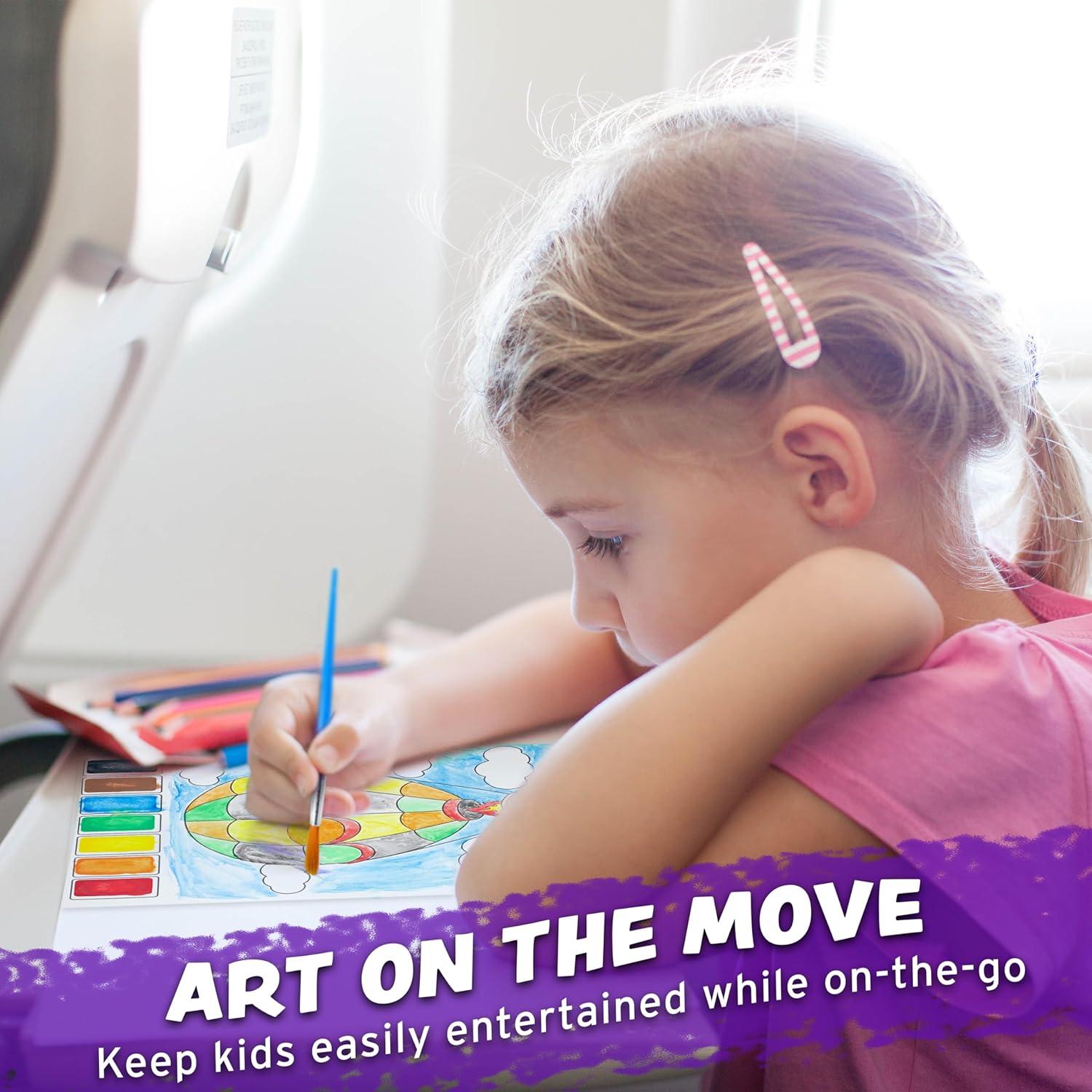 Libros para Pintar con Agua Imagination Works - Set de 3