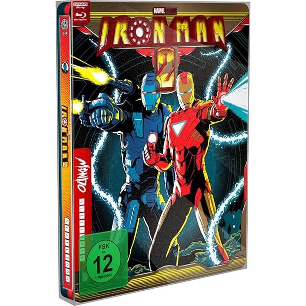 Iron Man 2 - Edición Mondo 4K Steelbook Blu-ray Limitado