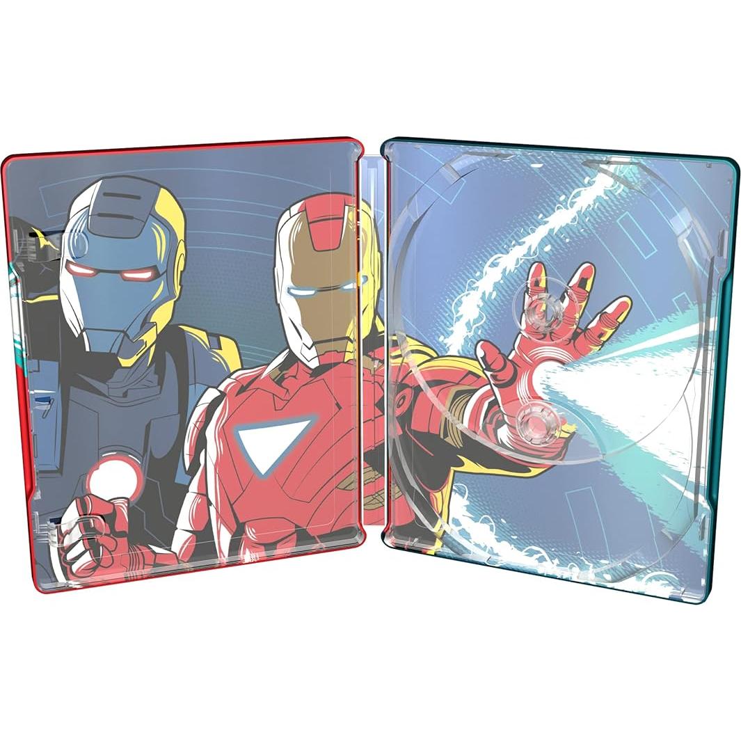 Iron Man 2 - Edición Mondo 4K Steelbook Blu-ray Limitado