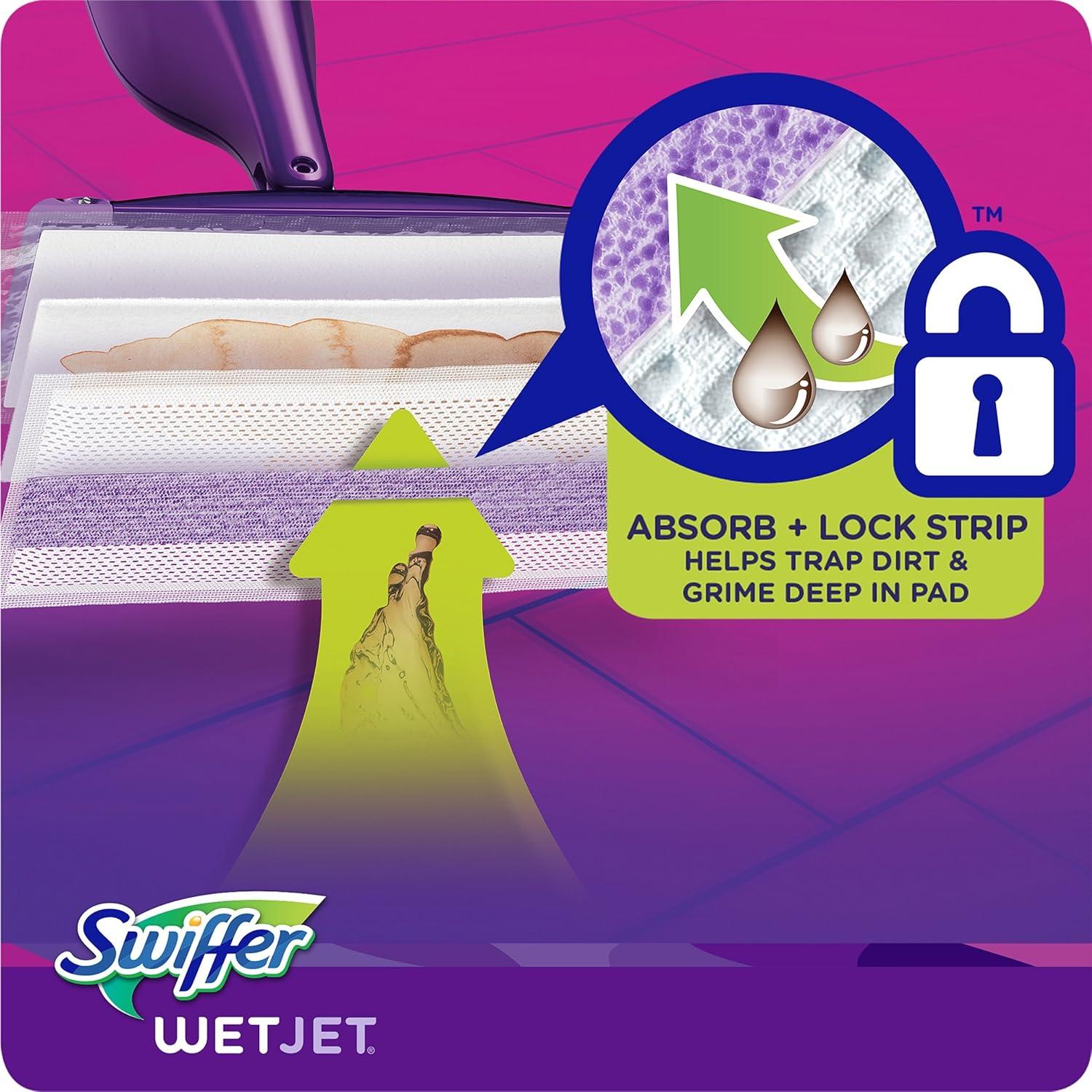 Swiffer WetJet Paños de Limpieza Multi-Superficie 12 Cuentos