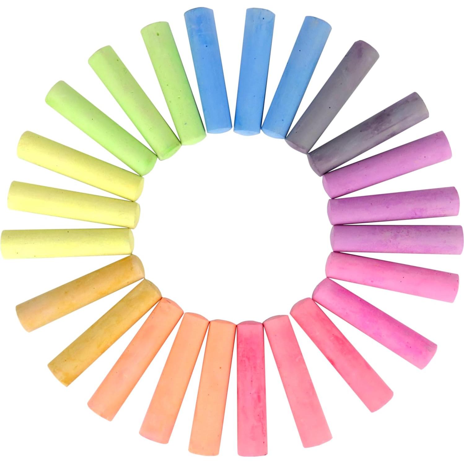 Set de Tizas de Acera Kid Made Modern 24 Piezas Multicolor