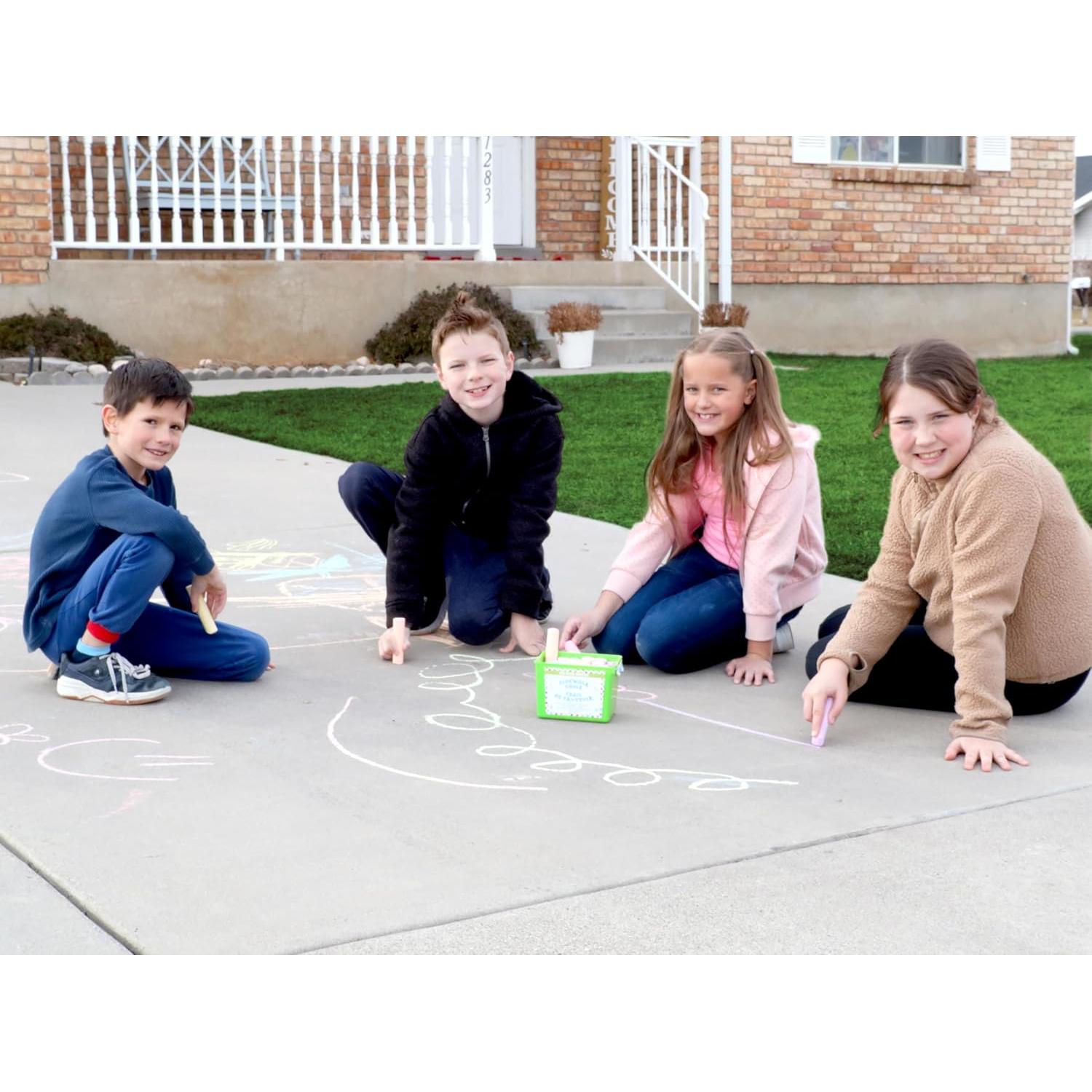 Set de Tizas de Acera Kid Made Modern 24 Piezas Multicolor