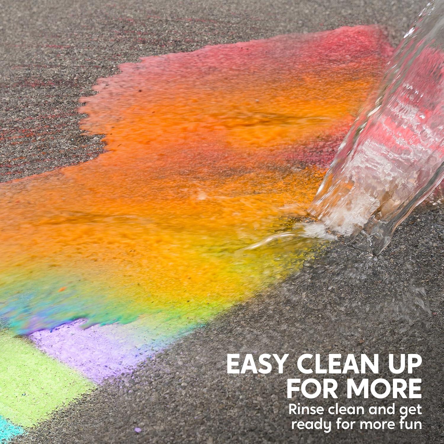 Juego de 16 Tizas Lavables JOYIN Multicolor para Niños