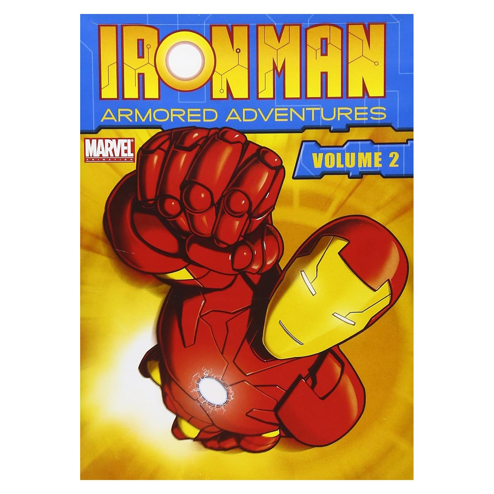 DVD Iron Man: Aventuras Acorazadas Vol. 2 - 2h 18min
