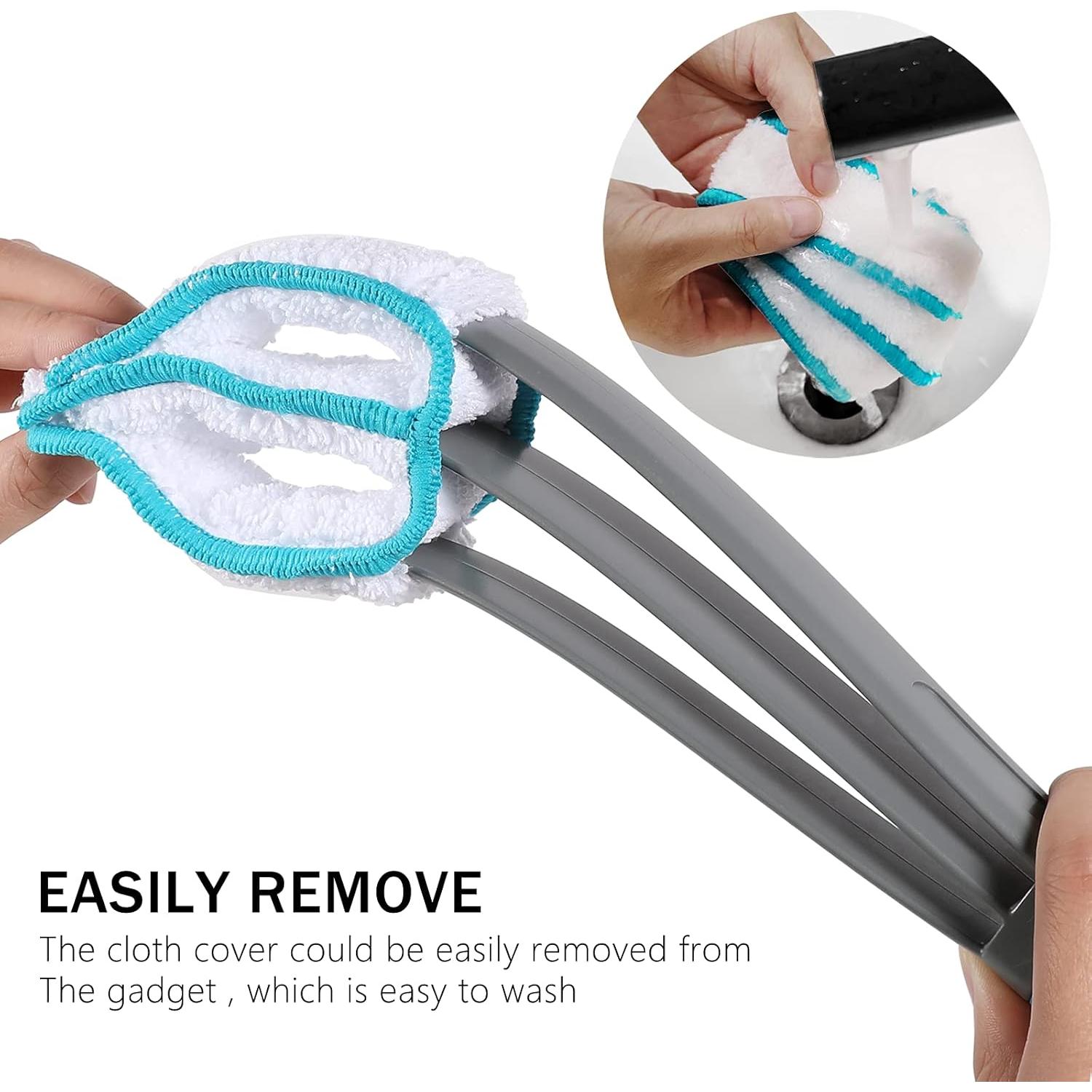 Limpiador de Persianas SetSail con 5 Mangas de Microfibra