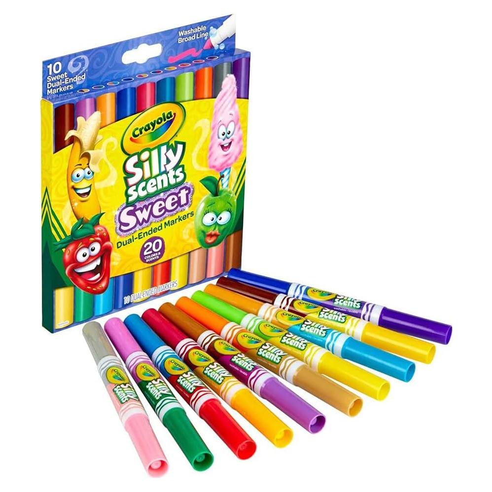 Marcadores Aromáticos Crayola Silly Scents 10 Piezas