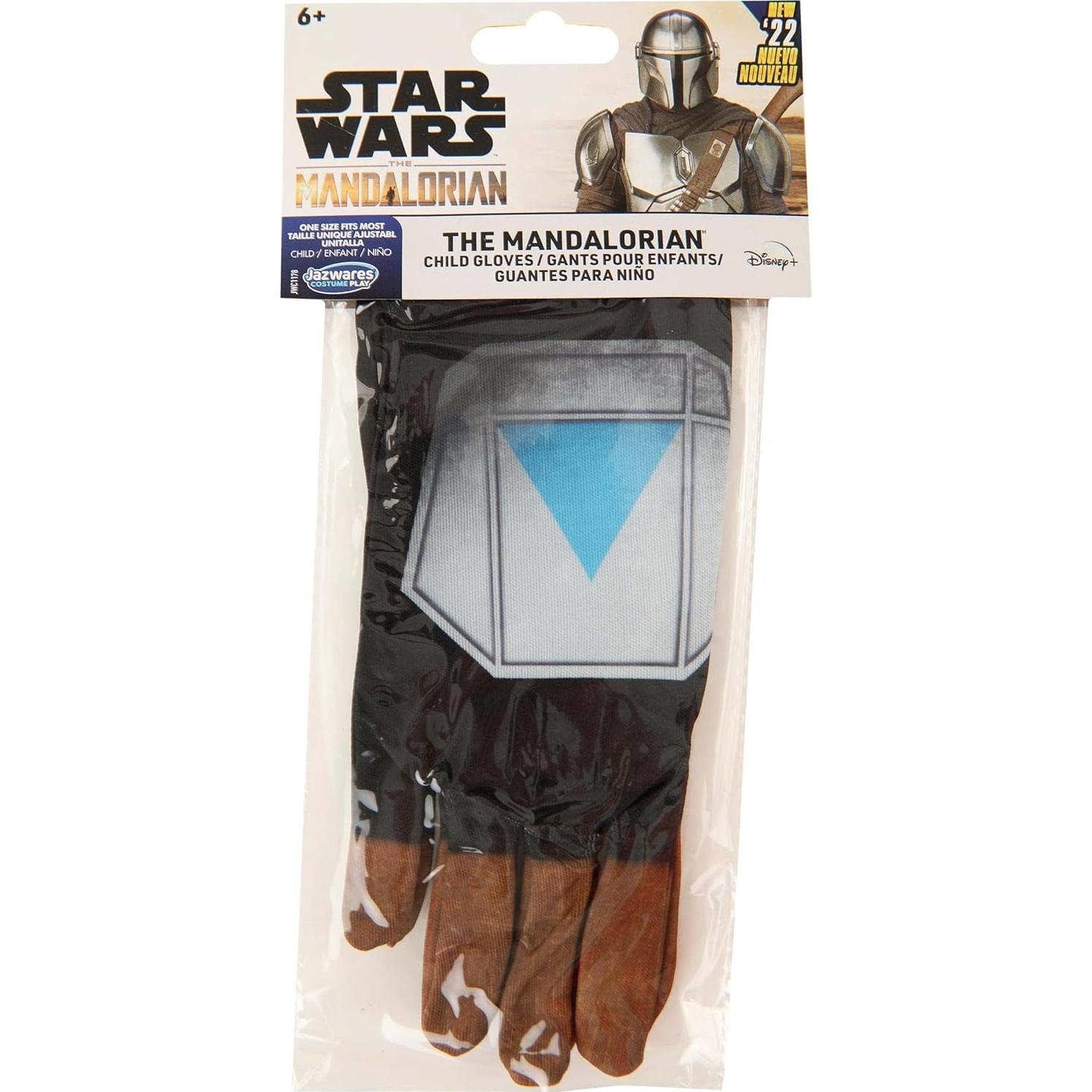 Guantes Star Wars The Mandalorian para Niños - Licencia Oficial