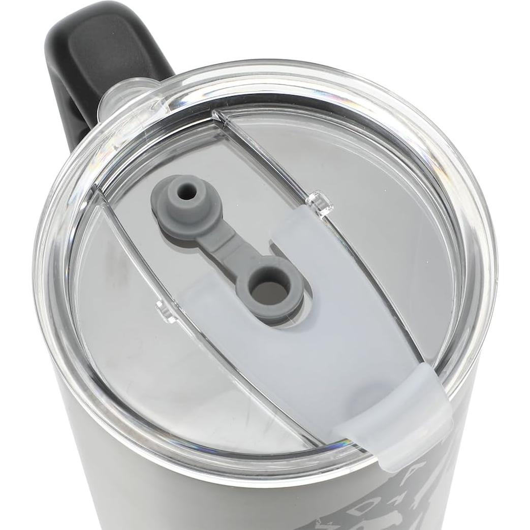 Vaso Acero Inoxidable Bioworld Mandaloriano 1.18L Aislado