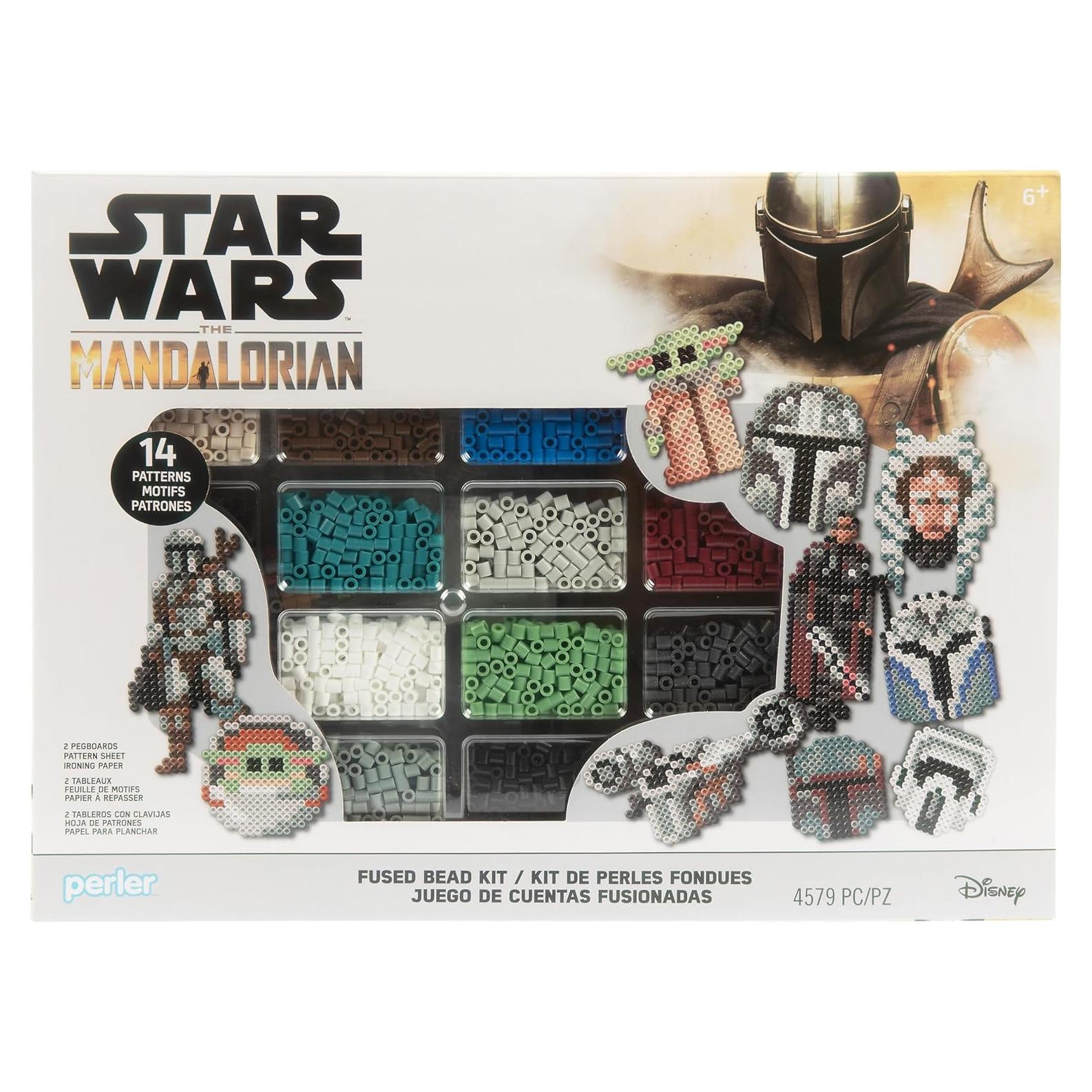 Kit de Perlas Fusionadas Perler Star Wars El Mandaloriano 4579 Piezas
