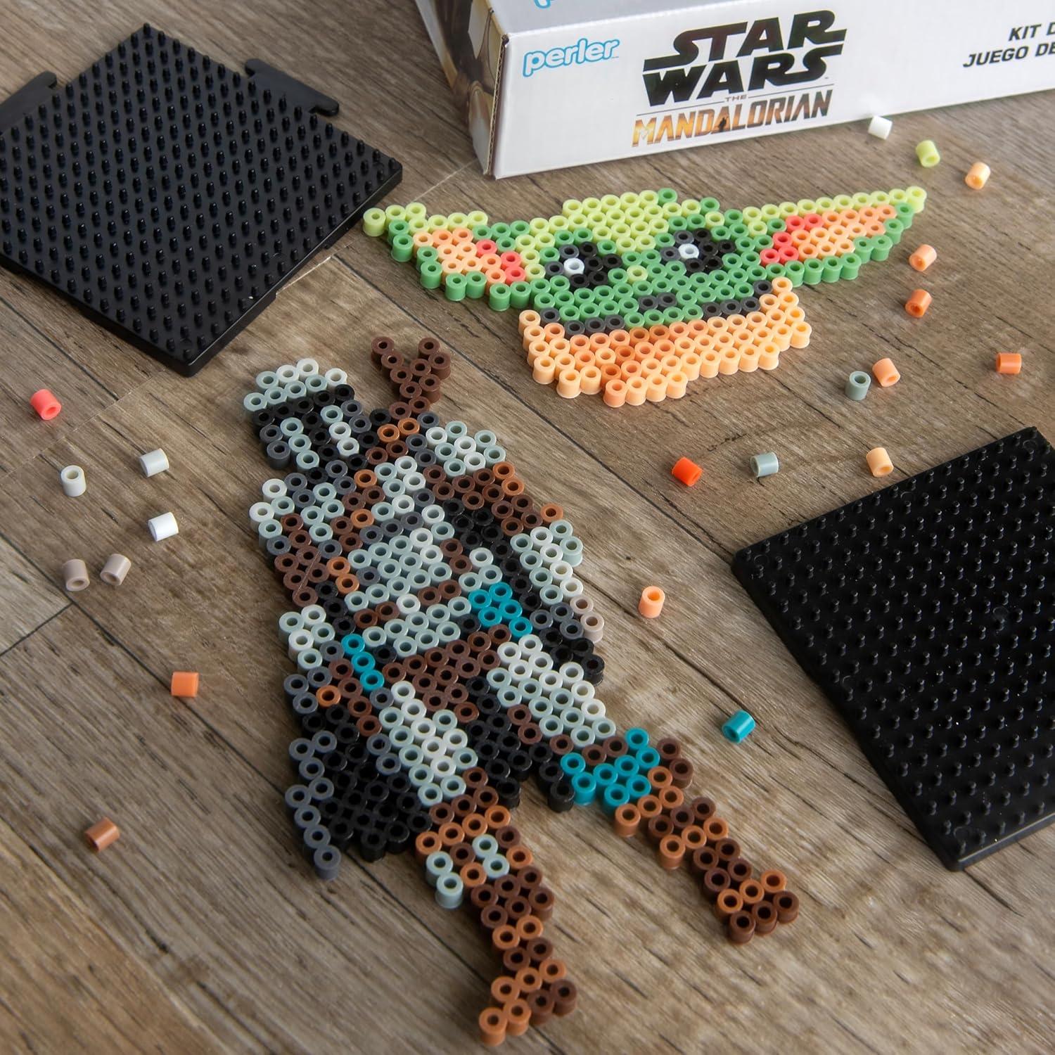 Kit de Perlas Fusionadas Perler Star Wars El Mandaloriano 4579 Piezas