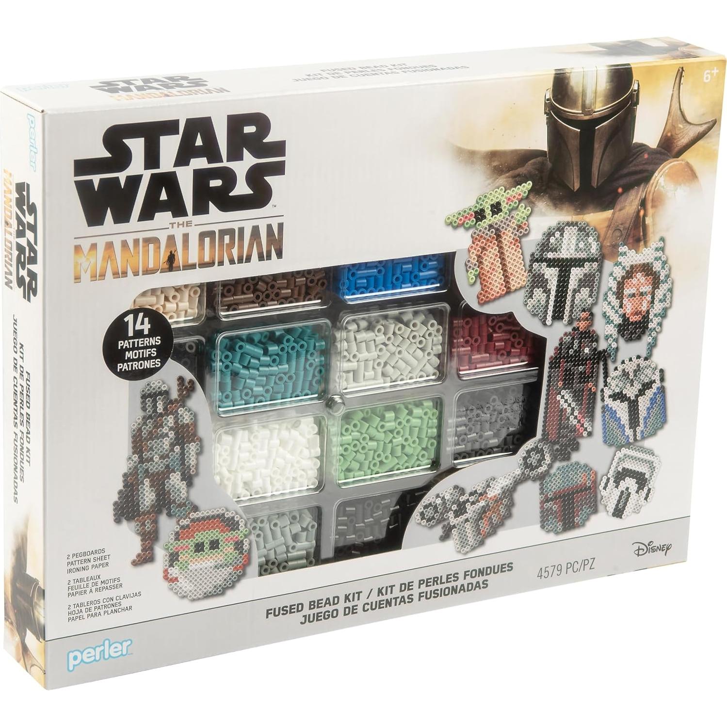 Kit de Perlas Fusionadas Perler Star Wars El Mandaloriano 4579 Piezas