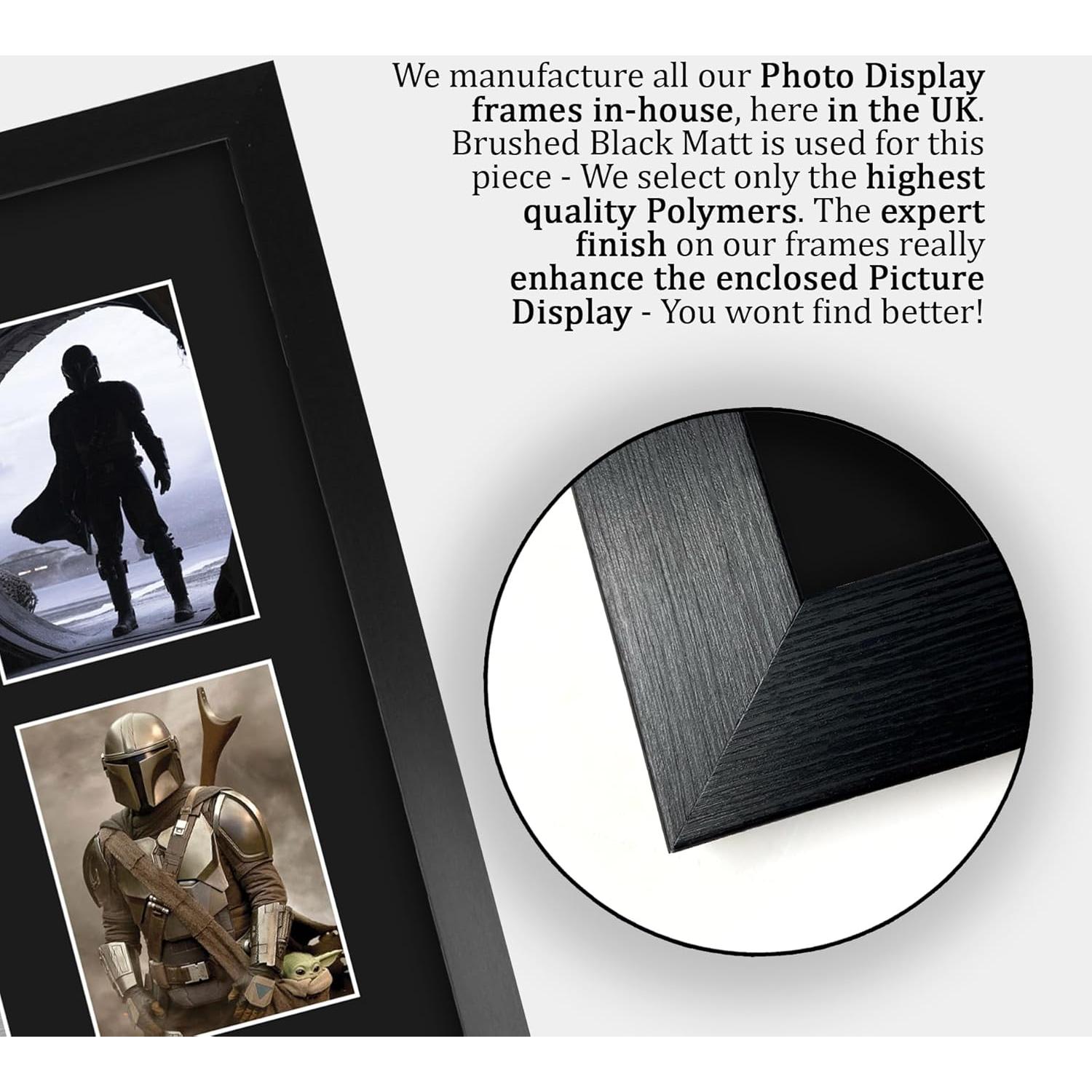 Fotografía Enmarcada Pedro Pascal The Mandalorian 43x33 cm