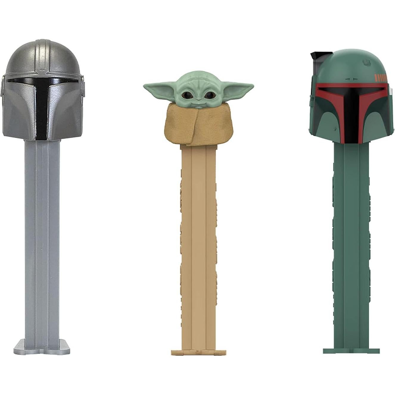 Dispensadores de Caramelos PEZ Mandaloriano - Paquete de 12