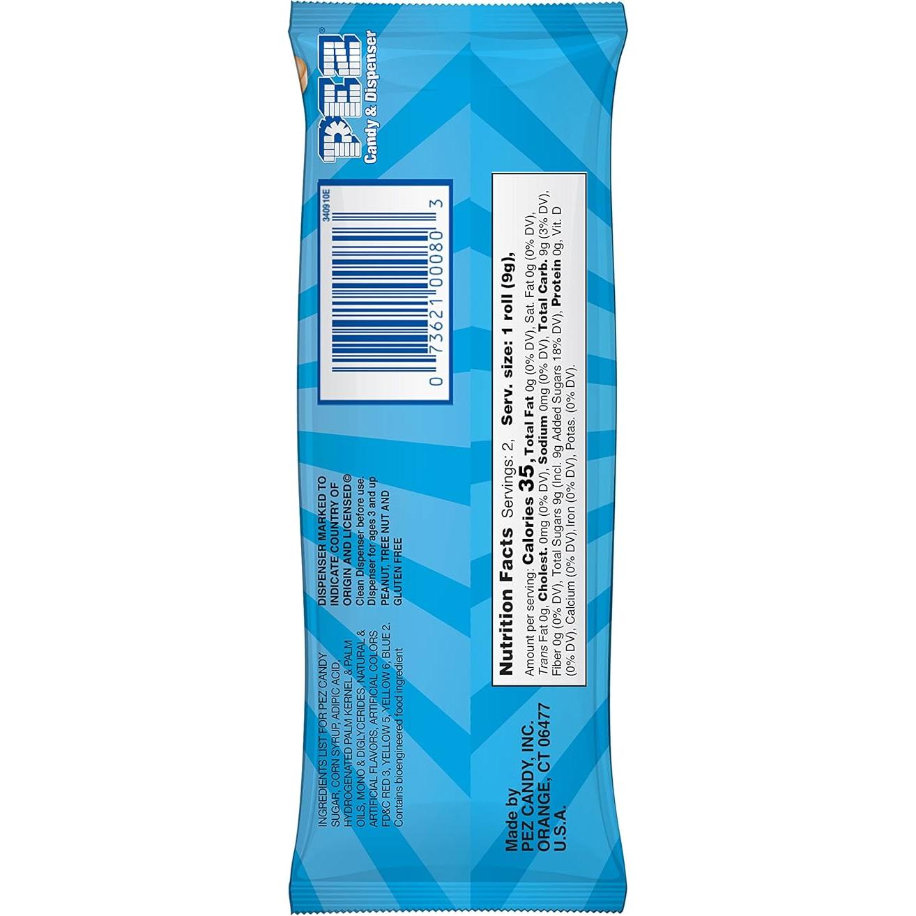 Dispensadores de Caramelos PEZ Mandaloriano - Paquete de 12