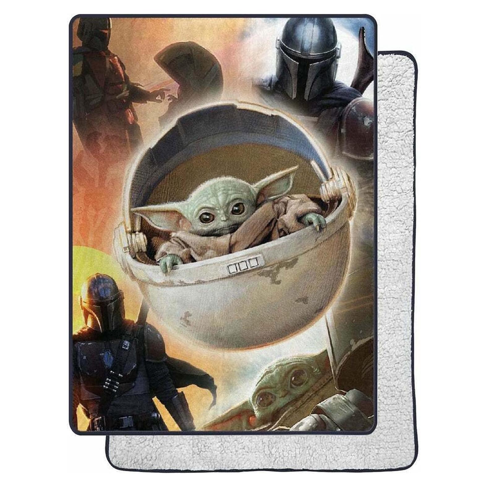 Manta Sherpa de Toque de Seda Northwest Star Wars 152x203 cm