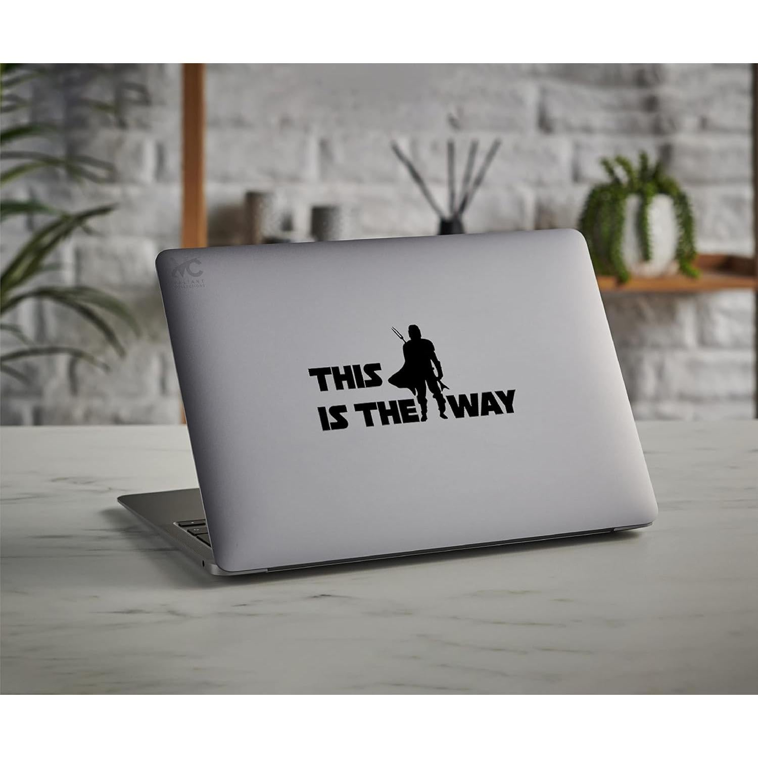 Sticker de Vinilo Mandaloriano Valiant VC-351 Impermeable