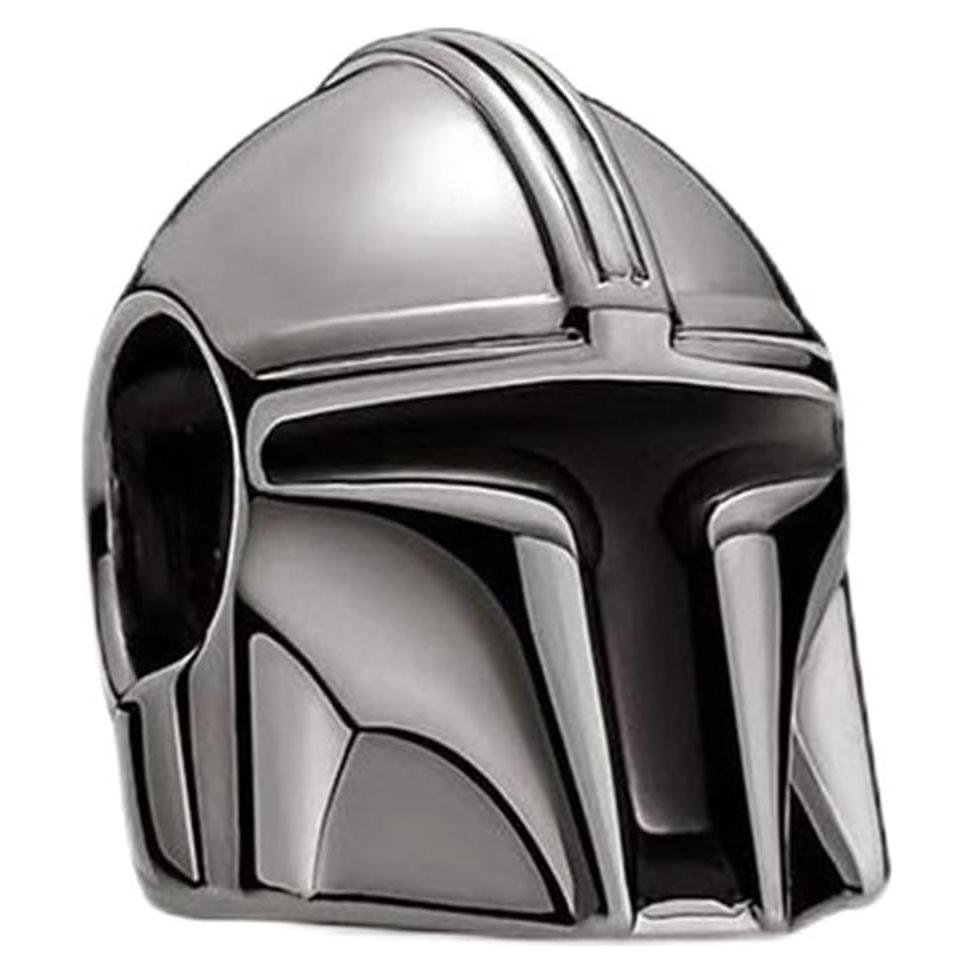 Encanto Colgante Mandaloriano 925 Plata Esterlina para Pulseras