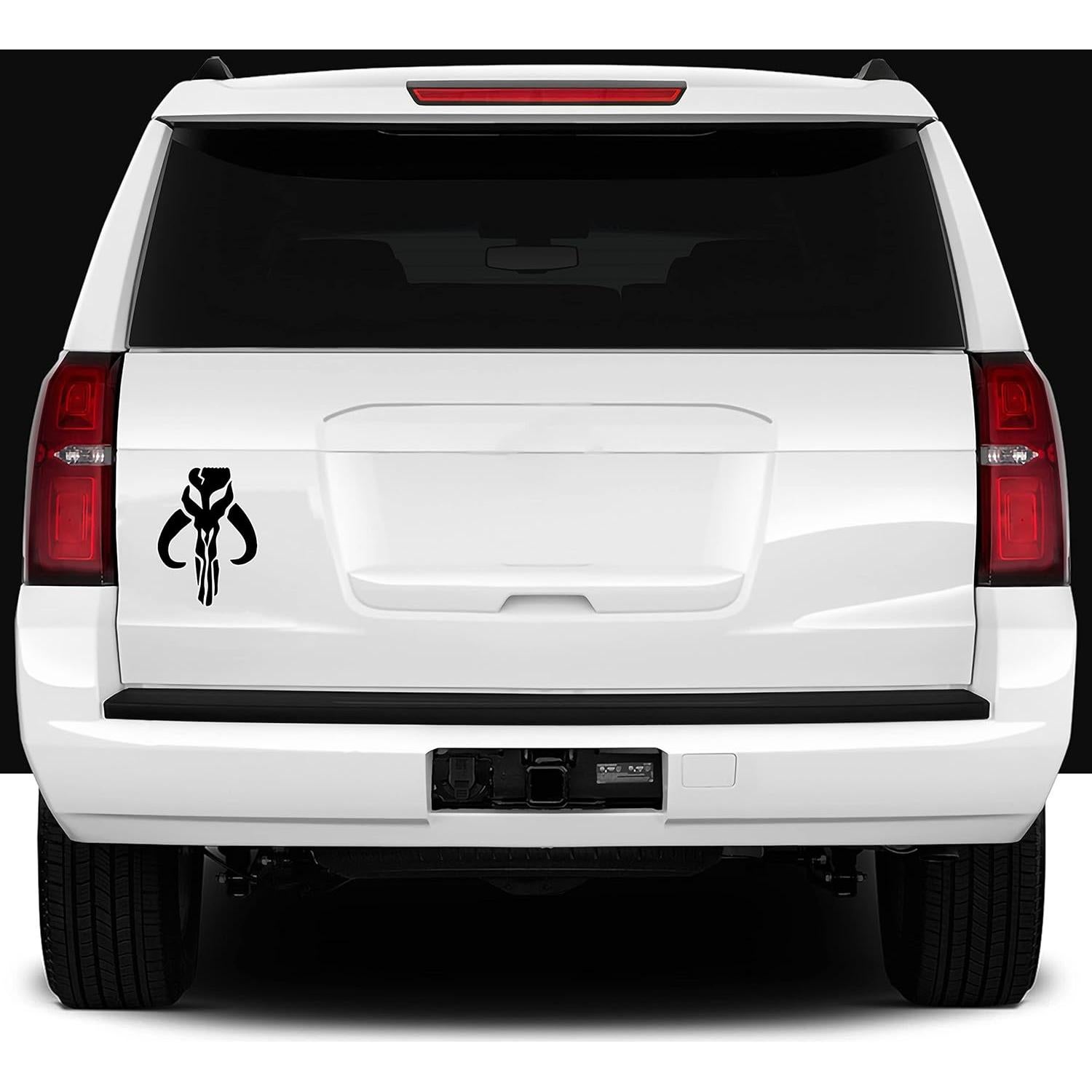 Calcomanía de Vinilo Bounty Hunter Mandalorian - Valiant Collections - Impermeable y Removible