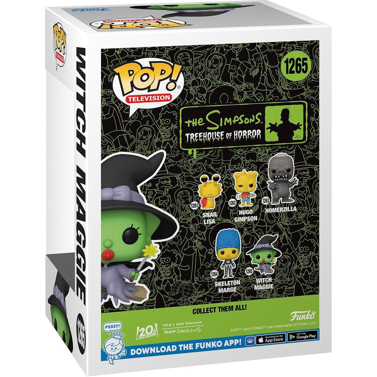 Funko Pop! Bruja Maggie Simpsons 13.5 cm Vinilo