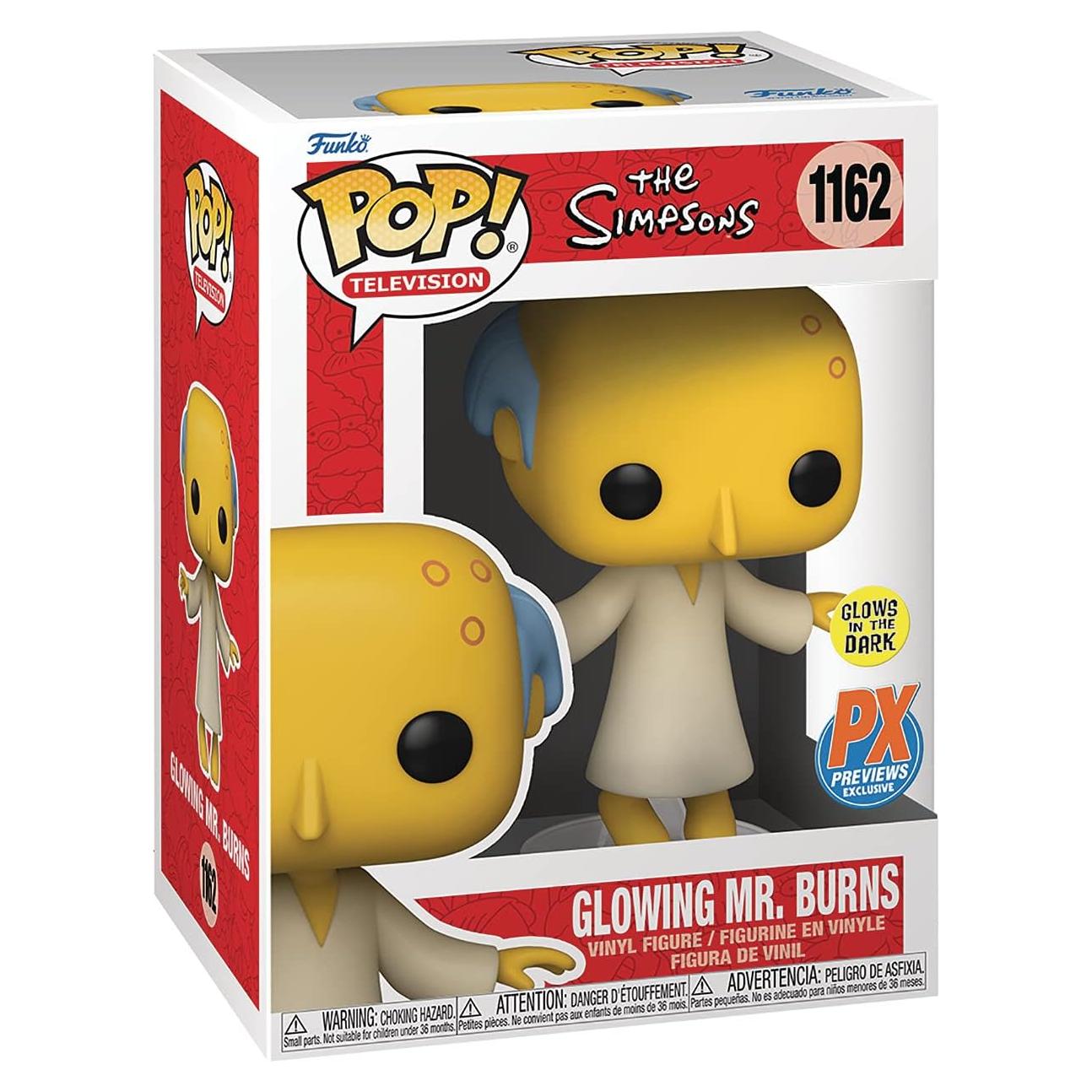Figura de Vinilo Mr. Burns Brillante Funko 9.5 cm