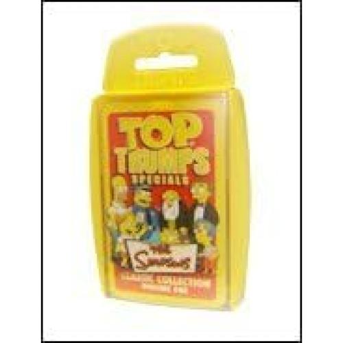 Juego de Cartas Vintage Top Trumps Los Simpsons Vol 1