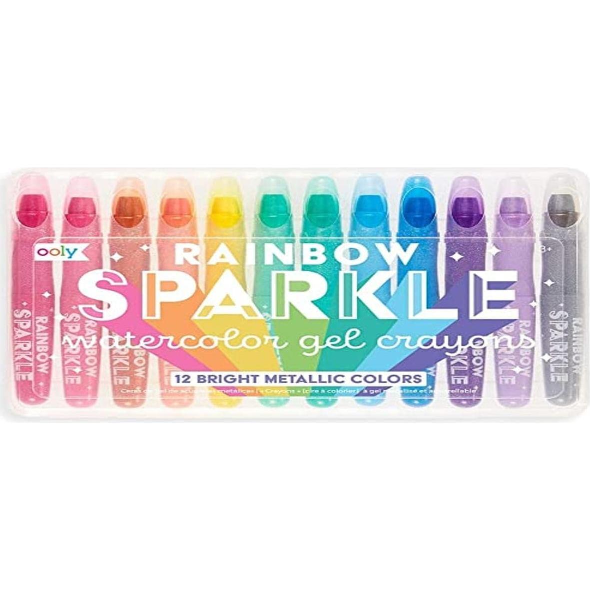 Lápices de Gel Brillantes OOLY - Set de 12 Acuarela