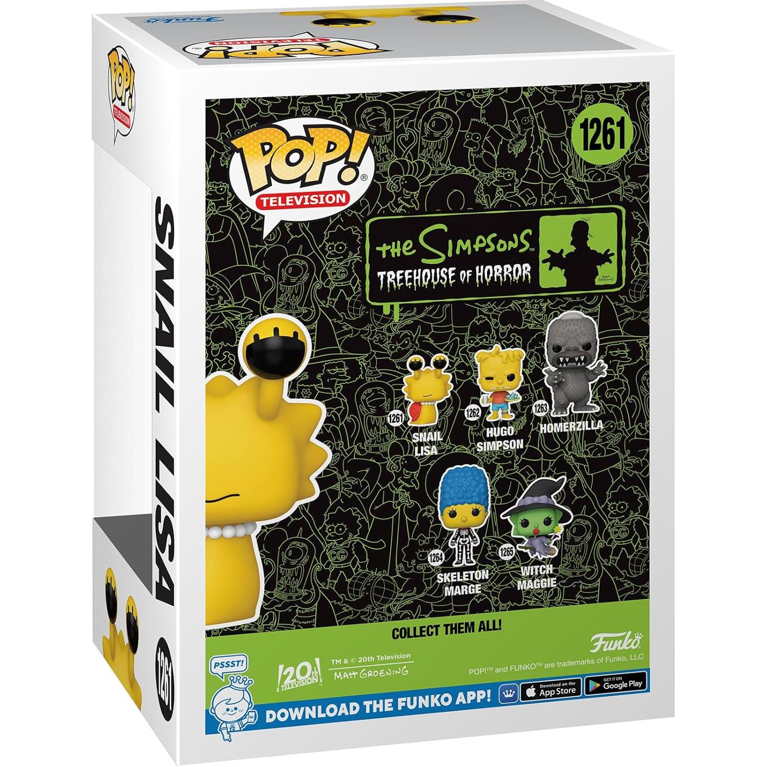 Figura Coleccionable Funko Pop! Caracol Lisa Simpson 9.5cm