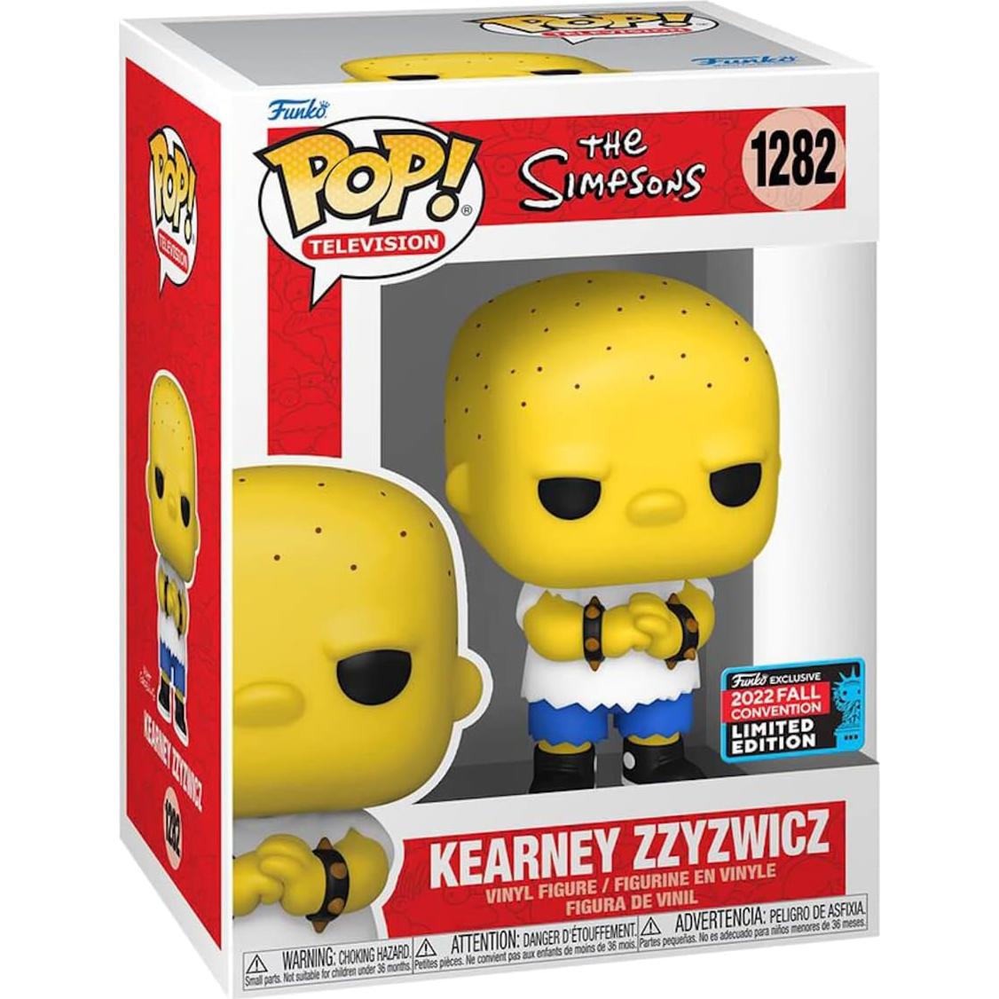 Funko Pop! Kearney Zzyzwicz Los Simpsons Exclusivo NYCC 2022