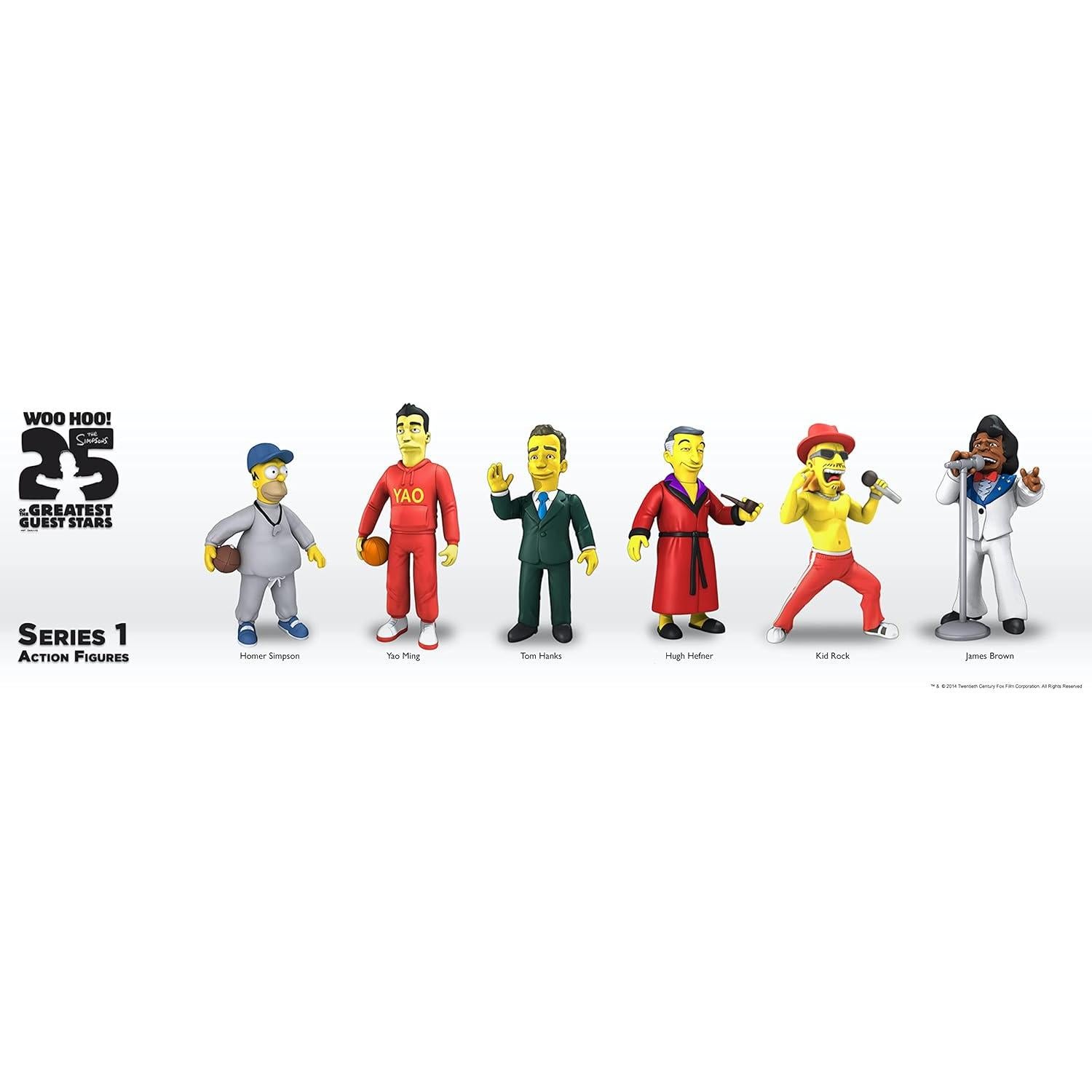 Figura de Acción Kid Rock NECA 25 Aniversario Los Simpsons 12.7 cm