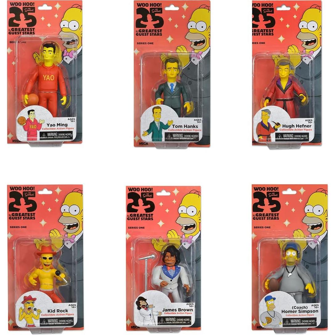 Figura de Acción Kid Rock NECA 25 Aniversario Los Simpsons 12.7 cm
