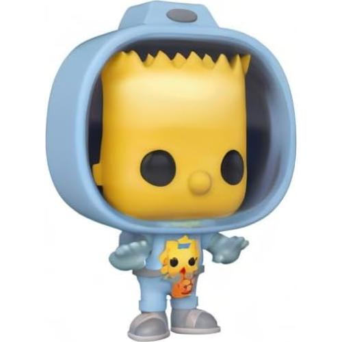 Funko Pop! Bart con Chestburster Maggie - Simpsons, 9.5 cm
