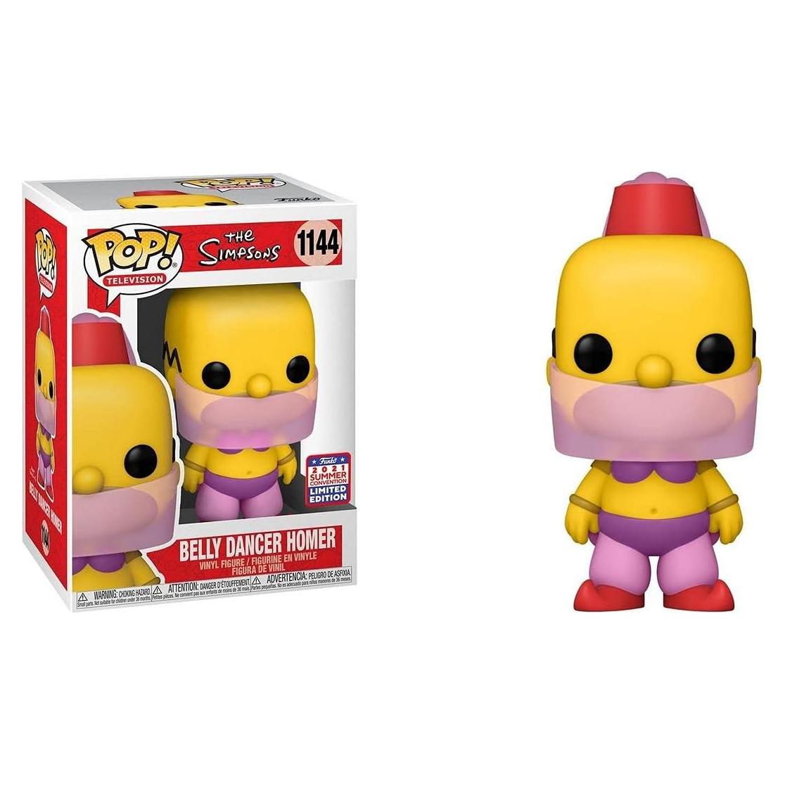 Figura de acción Funko Pop! Homer baile del vientre 9.53 cm