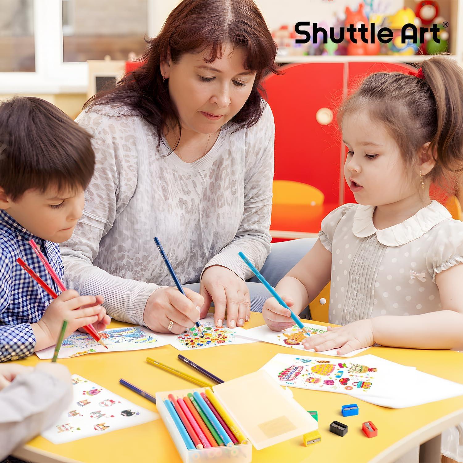 Lápices de Colores Shuttle Art 288 Piezas Multicolor