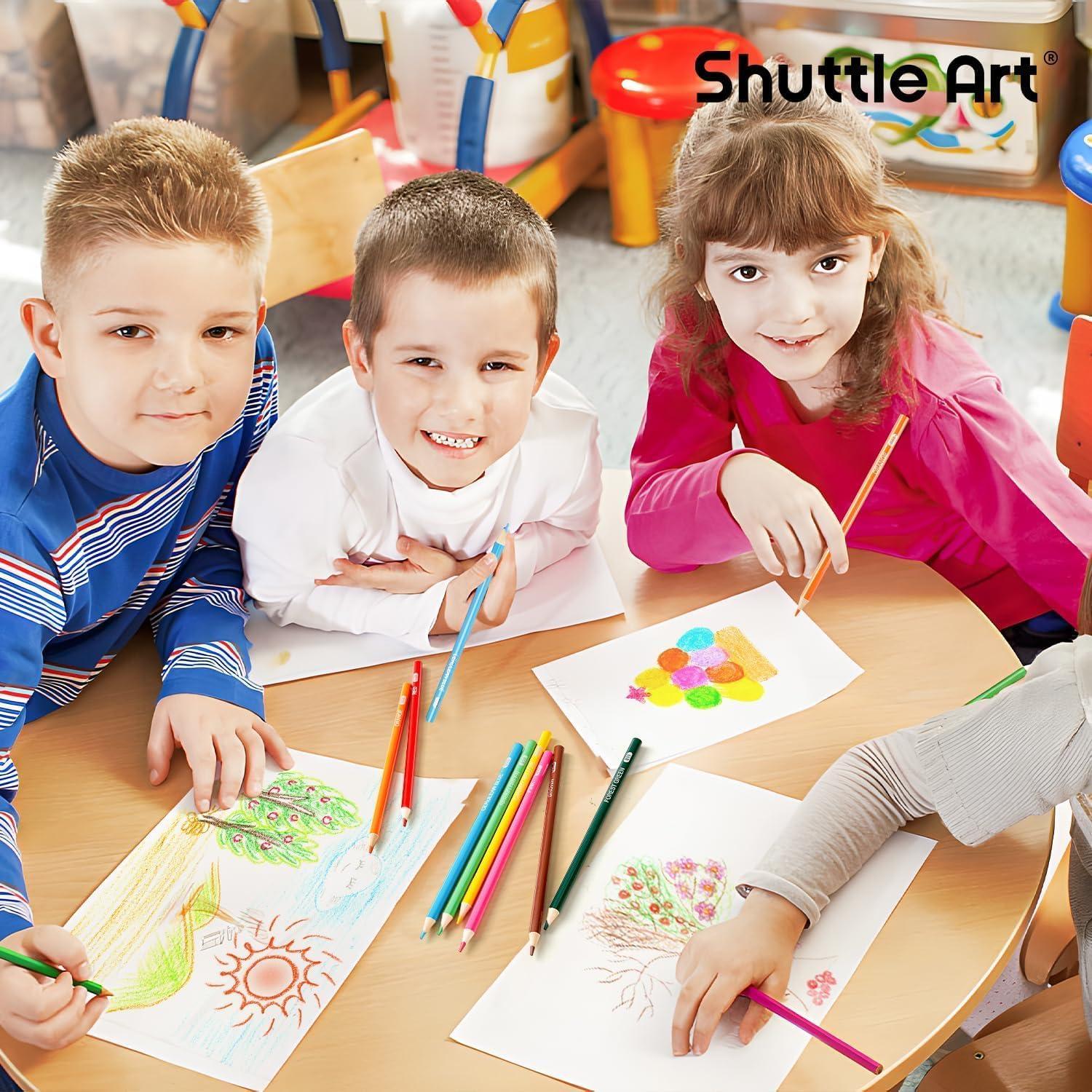 Lápices de Colores Shuttle Art 288 Piezas Multicolor