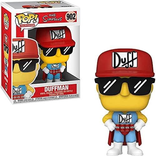 Figura Duffman Funko Pop! Los Simpsons 9.53 cm con Protector