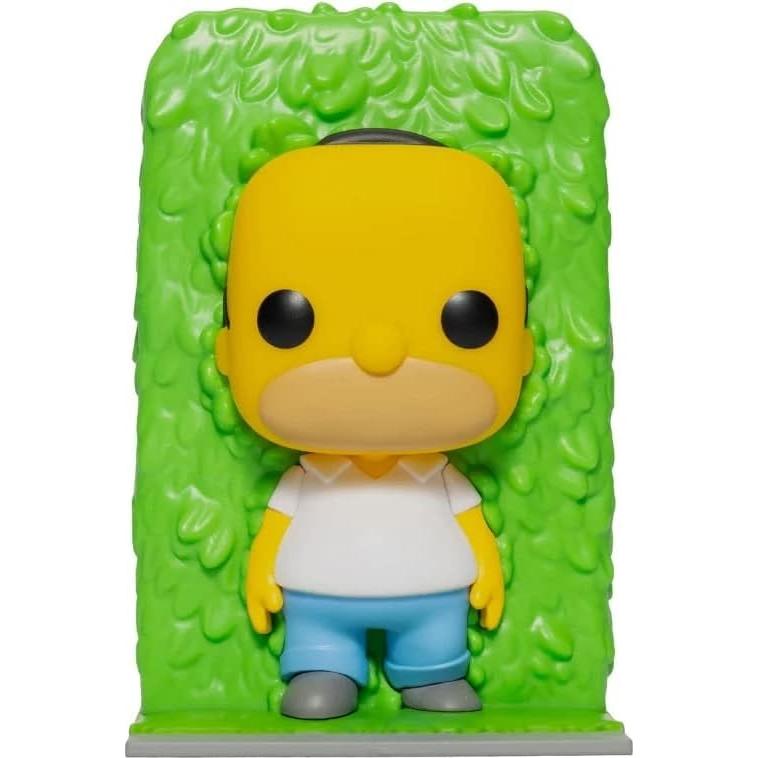 Figura Pop! Homer Simpson en Arbustos - Exclusiva Entertainment Earth