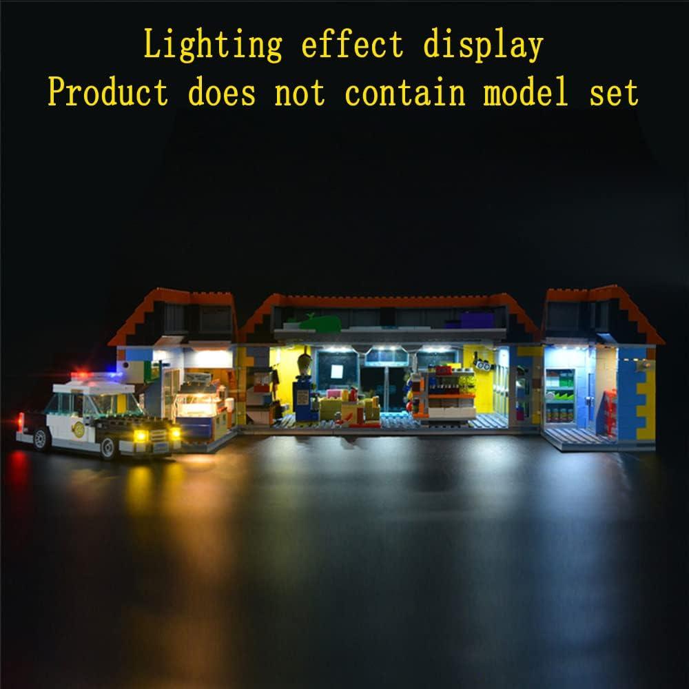 Kit de Luz LED GEAMENT para Lego The Kwik-E-Mart 71016