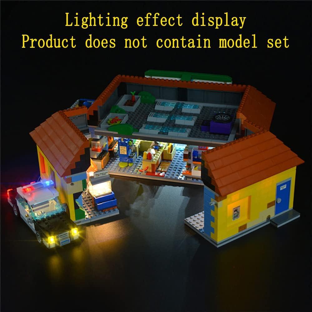 Kit de Luz LED GEAMENT para Lego The Kwik-E-Mart 71016
