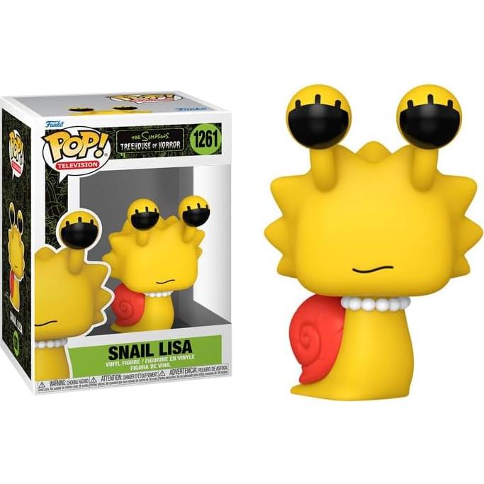 Figura de Vinilo Funko Pop! Caracol Lisa - Los Simpsons 9.53 cm