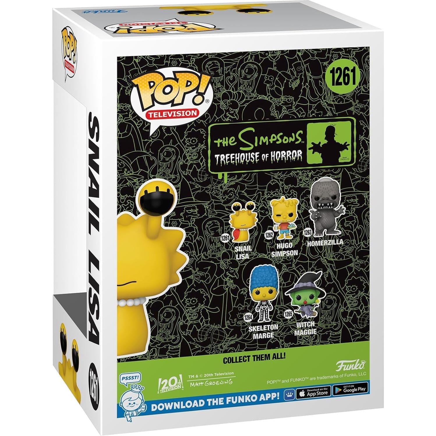 Figura de Vinilo Funko Pop! Caracol Lisa - Los Simpsons 9.53 cm