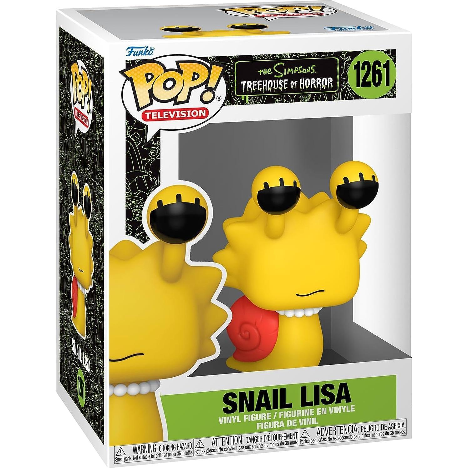 Figura de Vinilo Funko Pop! Caracol Lisa - Los Simpsons 9.53 cm