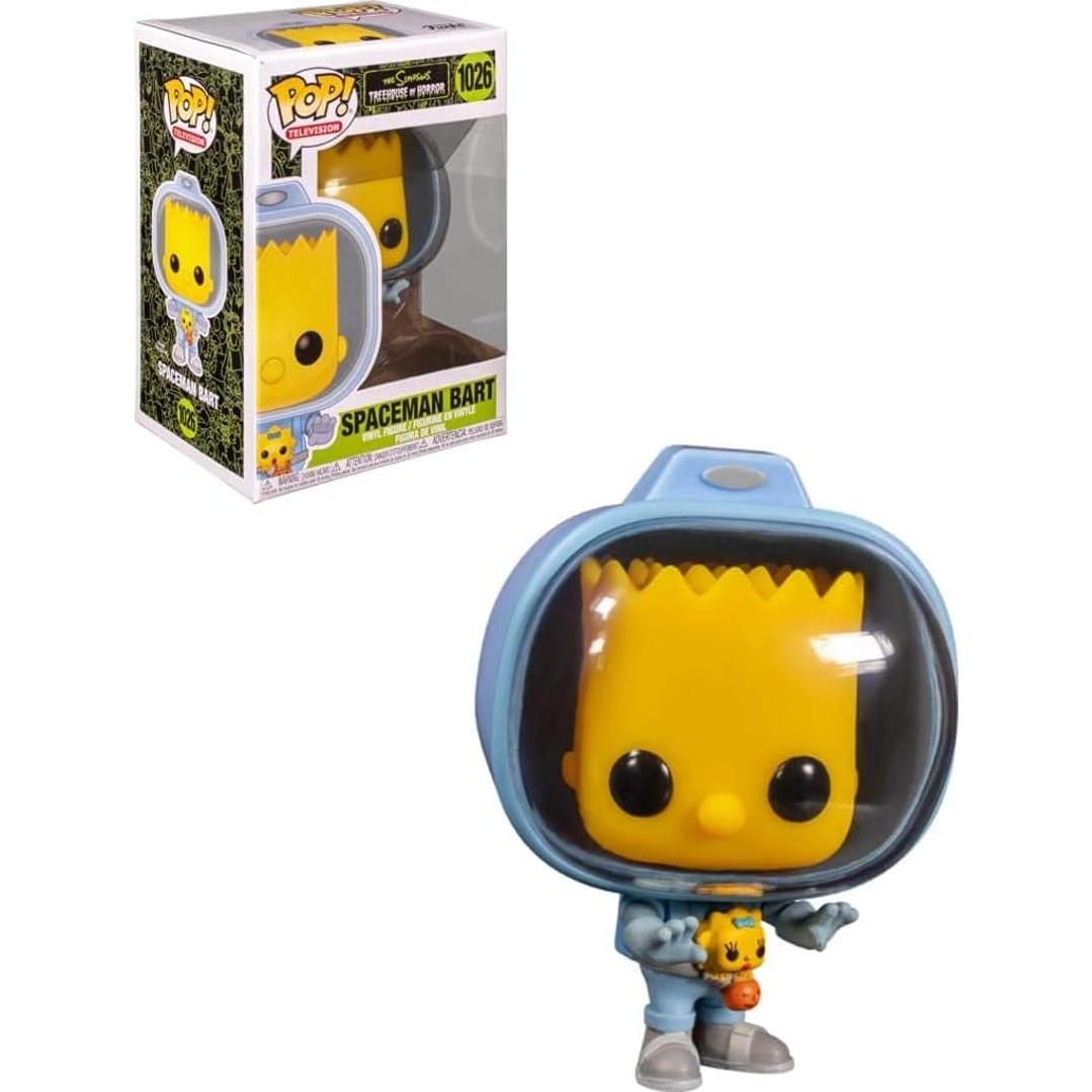 Figura de Vinilo Funko Bart con Chestburster Maggie - Los Simpsons