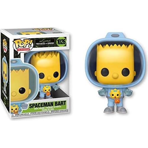 Figura de Vinilo Funko Bart con Chestburster Maggie - Los Simpsons