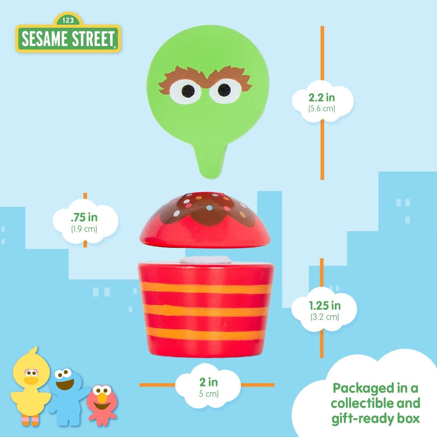 Conjunto de Cupcakes de Madera Kids Preferred Sesame Street