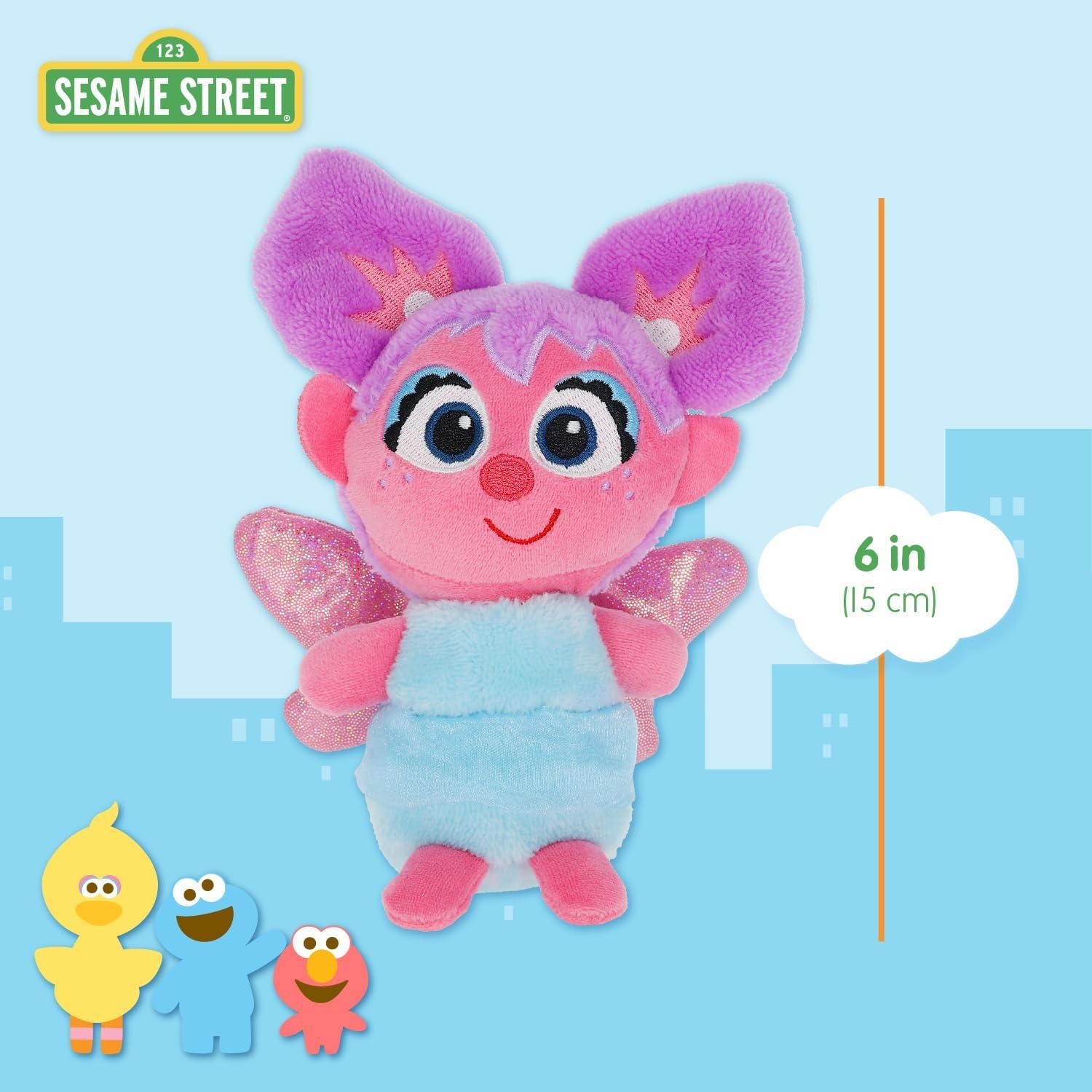 Conjunto de Juguetes de Peluche Sesame Street - Elmo, Cookie Monster, Abby Cadabby y Big Bird - 4 Piezas