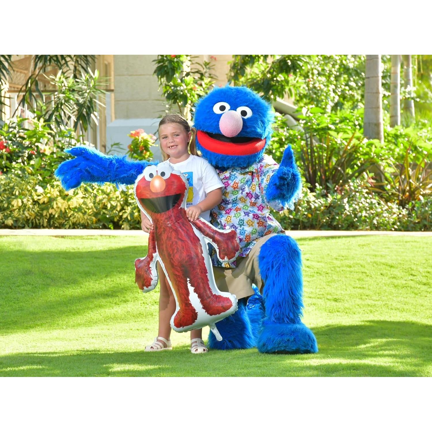 Paquete de globos de papel de aluminio Toyland Sesame Street - 3 piezas